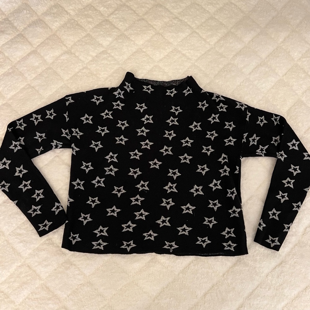 Milly Metallic Star Sweater